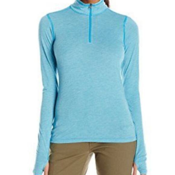 SHERPA ADVENTURE GEAR Women's Vayu Zip Tee Size M - Picture 1 of 8